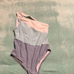 Colorblock One-Piece Swimsuit